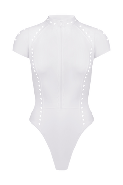 LYDIA WHITE SCUBA SURFSUIT