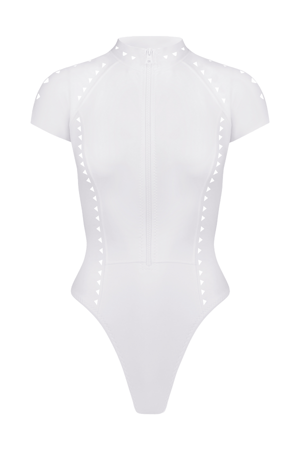 LYDIA WHITE SCUBA SURFSUIT