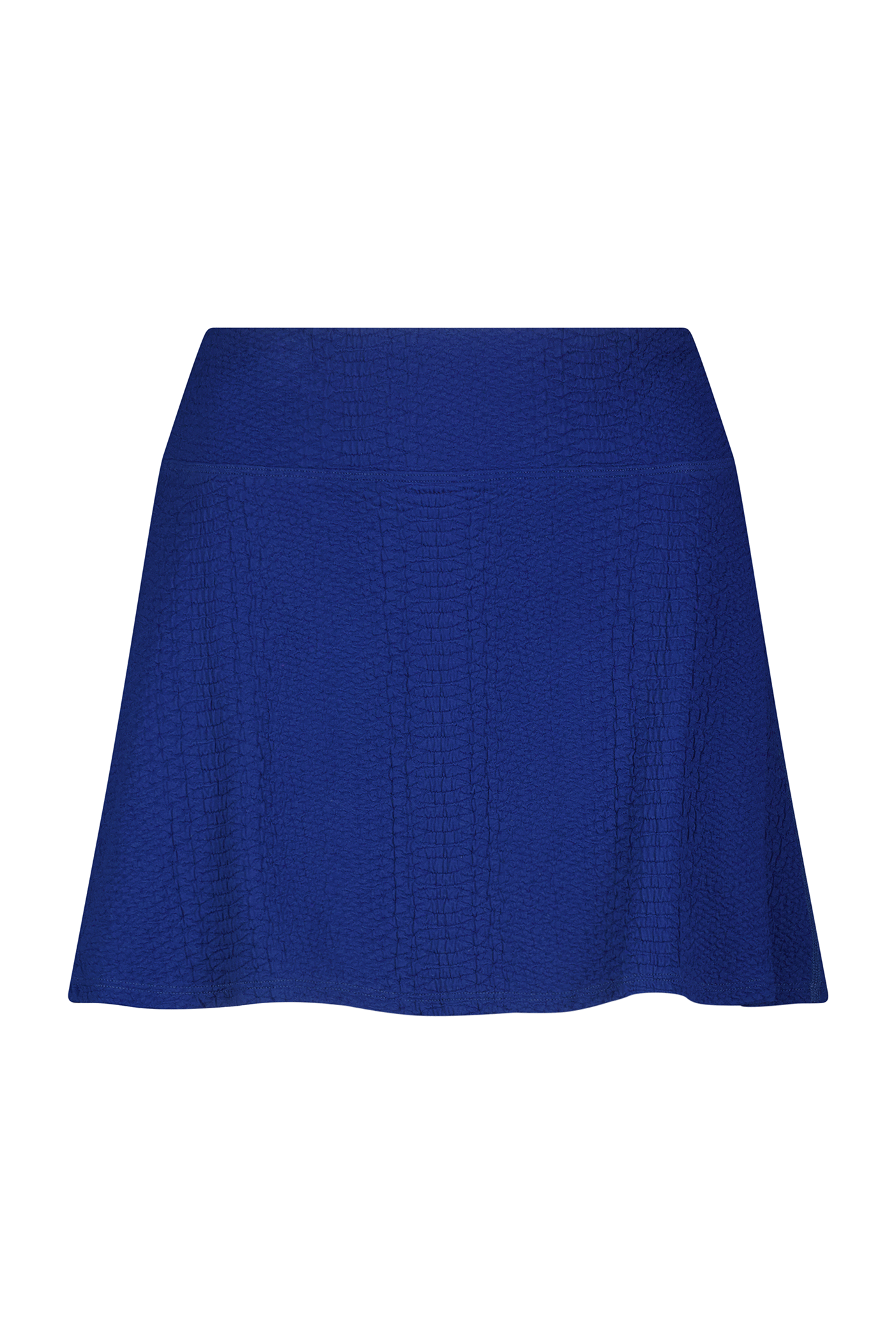 Textured Blue Tennis Skirt