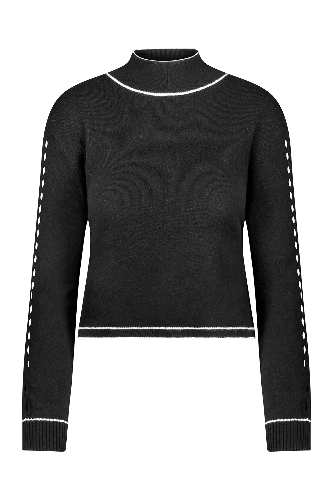 Black Cashmere Lounge Pullover