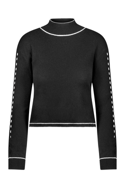 Black Cashmere Lounge Pullover