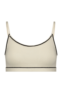 Ivory Soft Cashmere Lounge Bralette