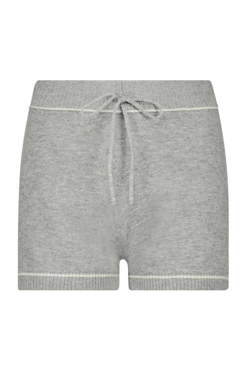 Danica Cashmere Lounge Short Heather Grey