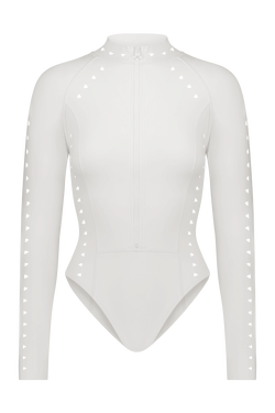 White Long Sleeve Scuba Surfsuit