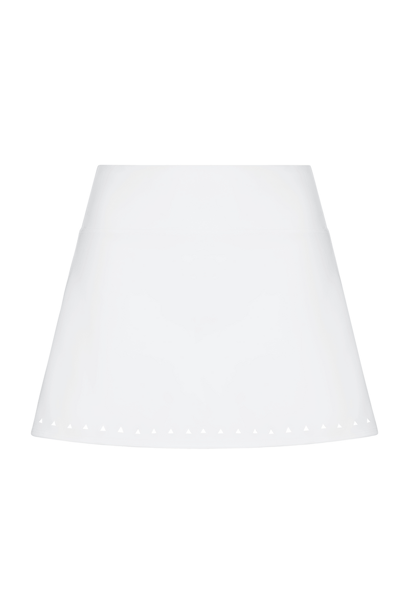 Susie Tennis Skort in White