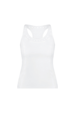 White Tennis Tank Top