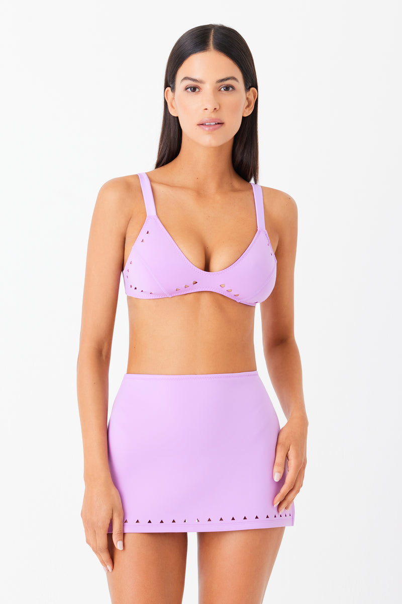 Purple Swim Skirt