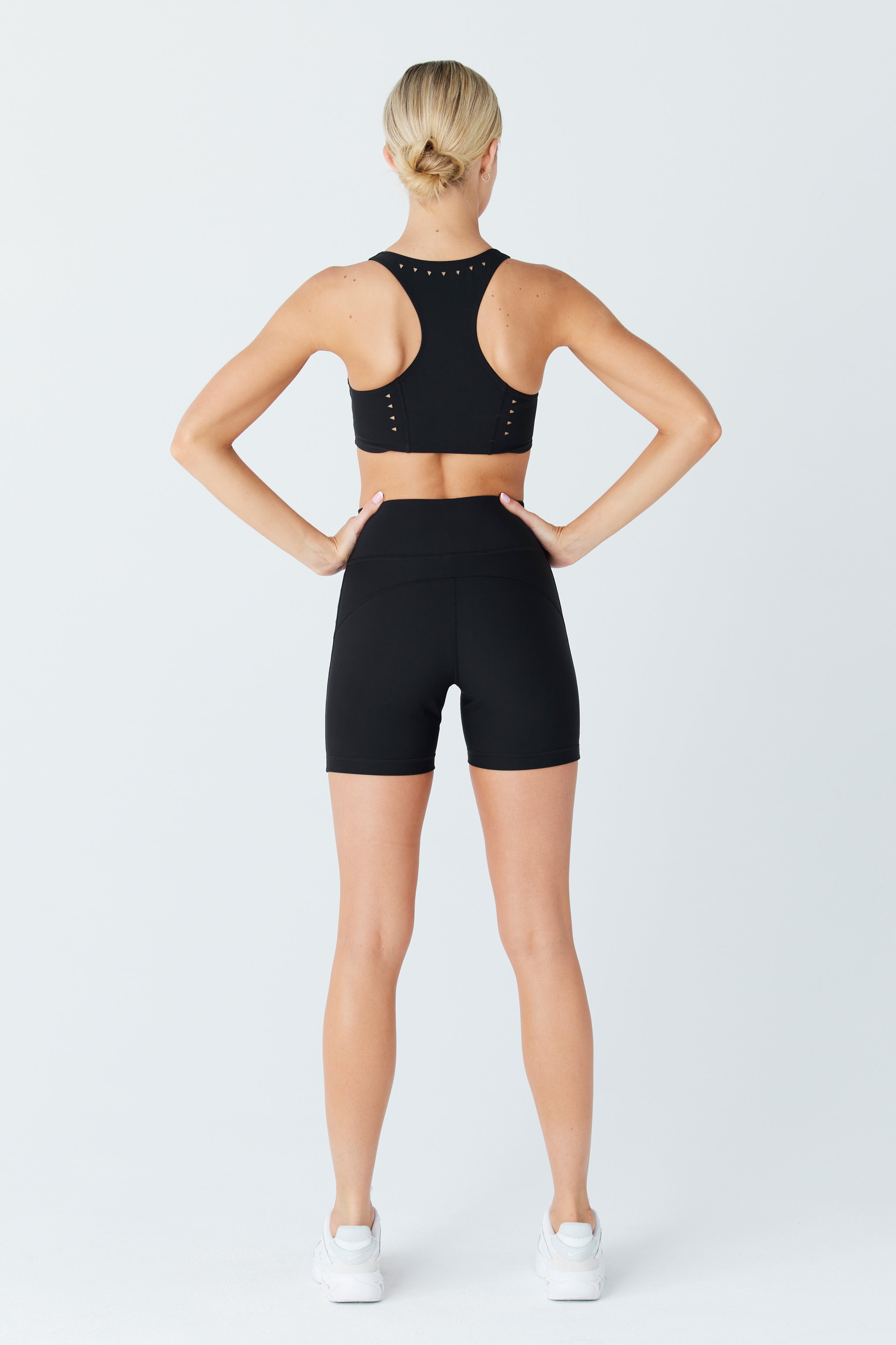 Black Biker Short