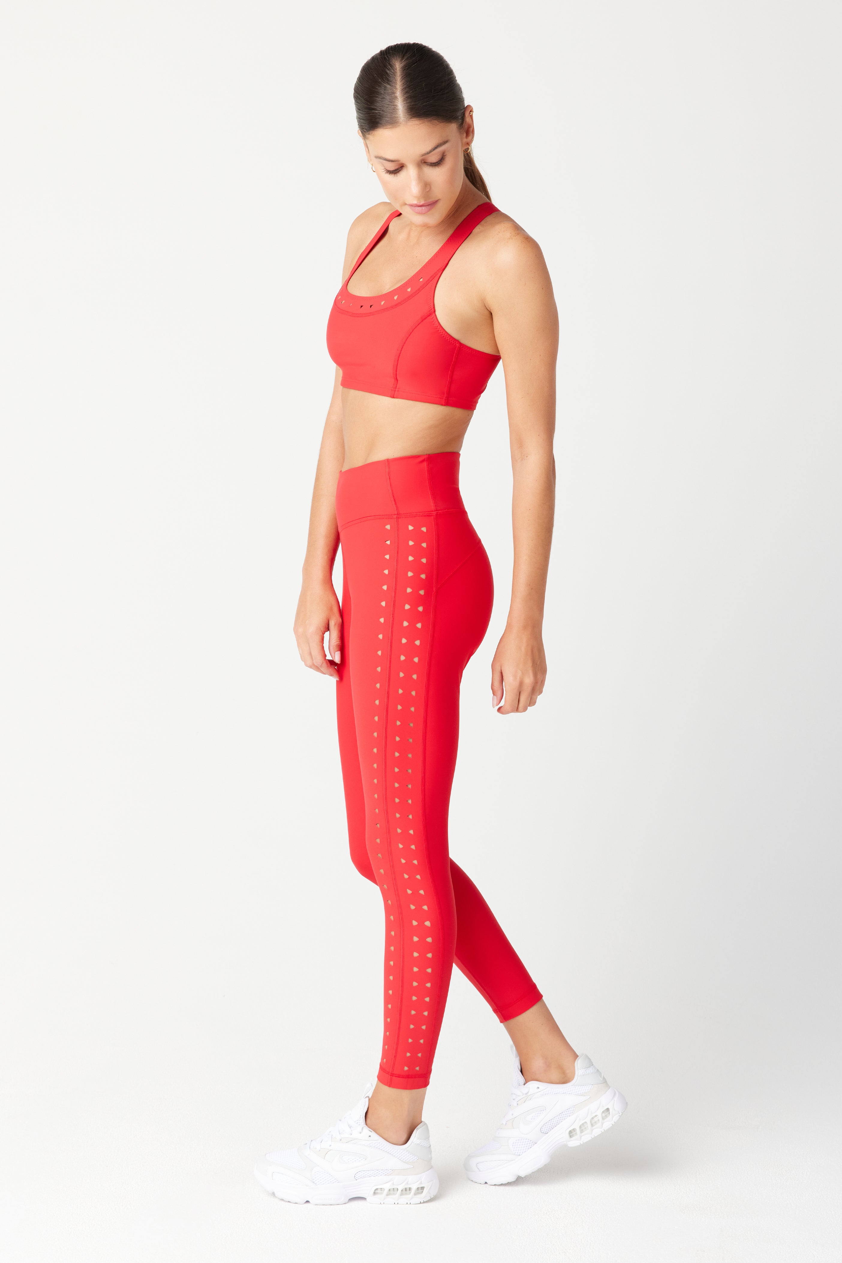 Red Sport Leggings