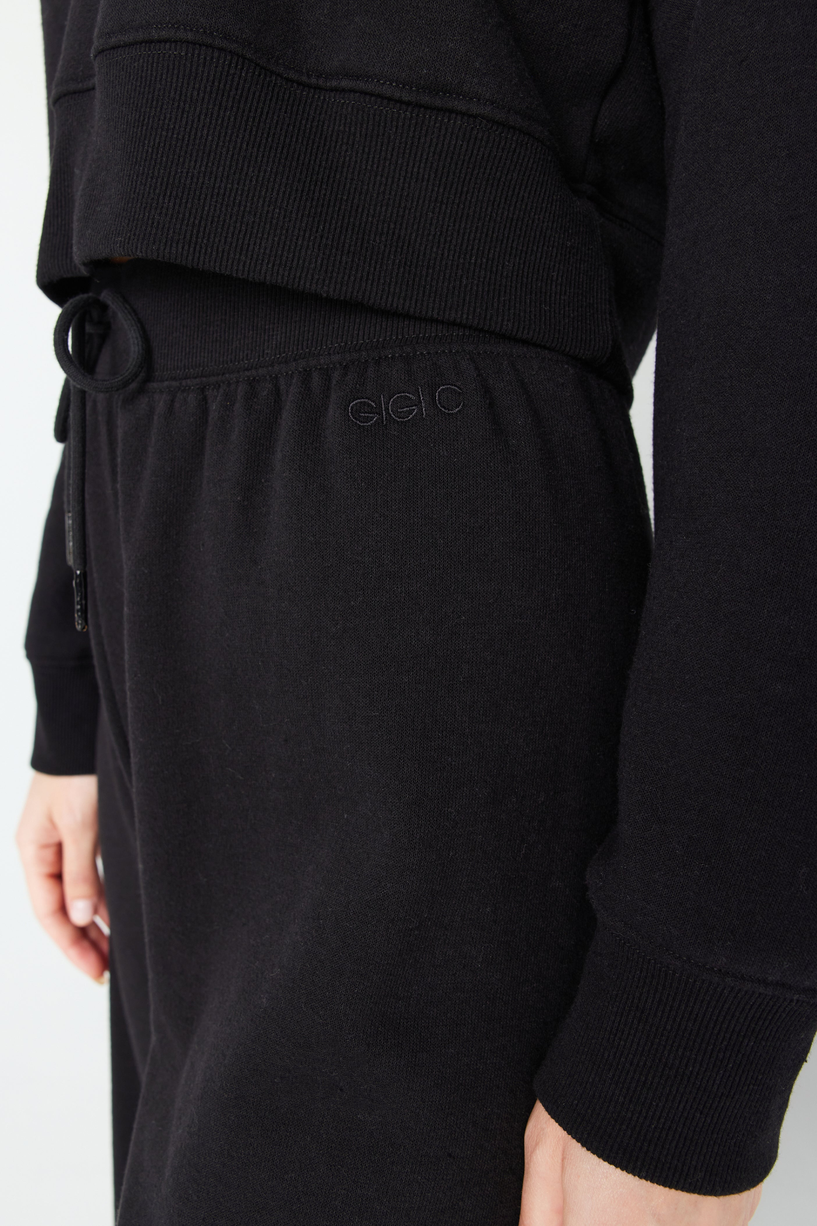 Soft Black Lounge Sweatpant