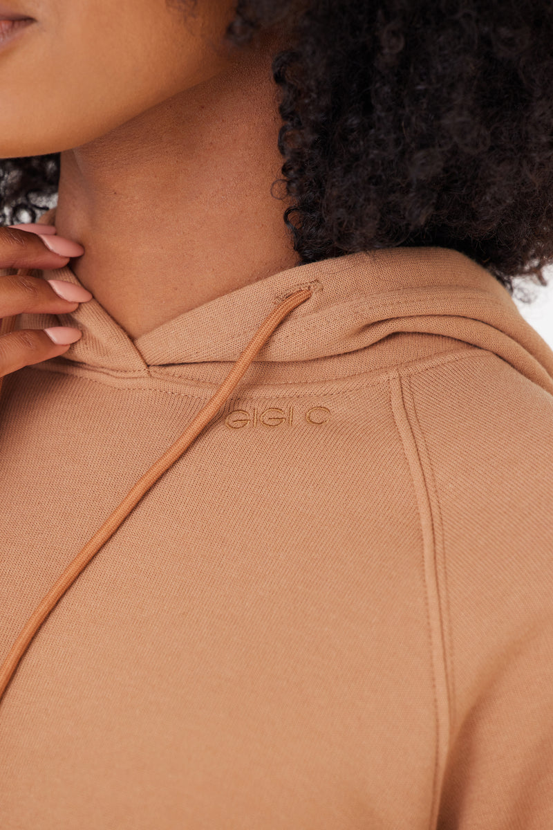 Soft Brown Lounge Hoodie