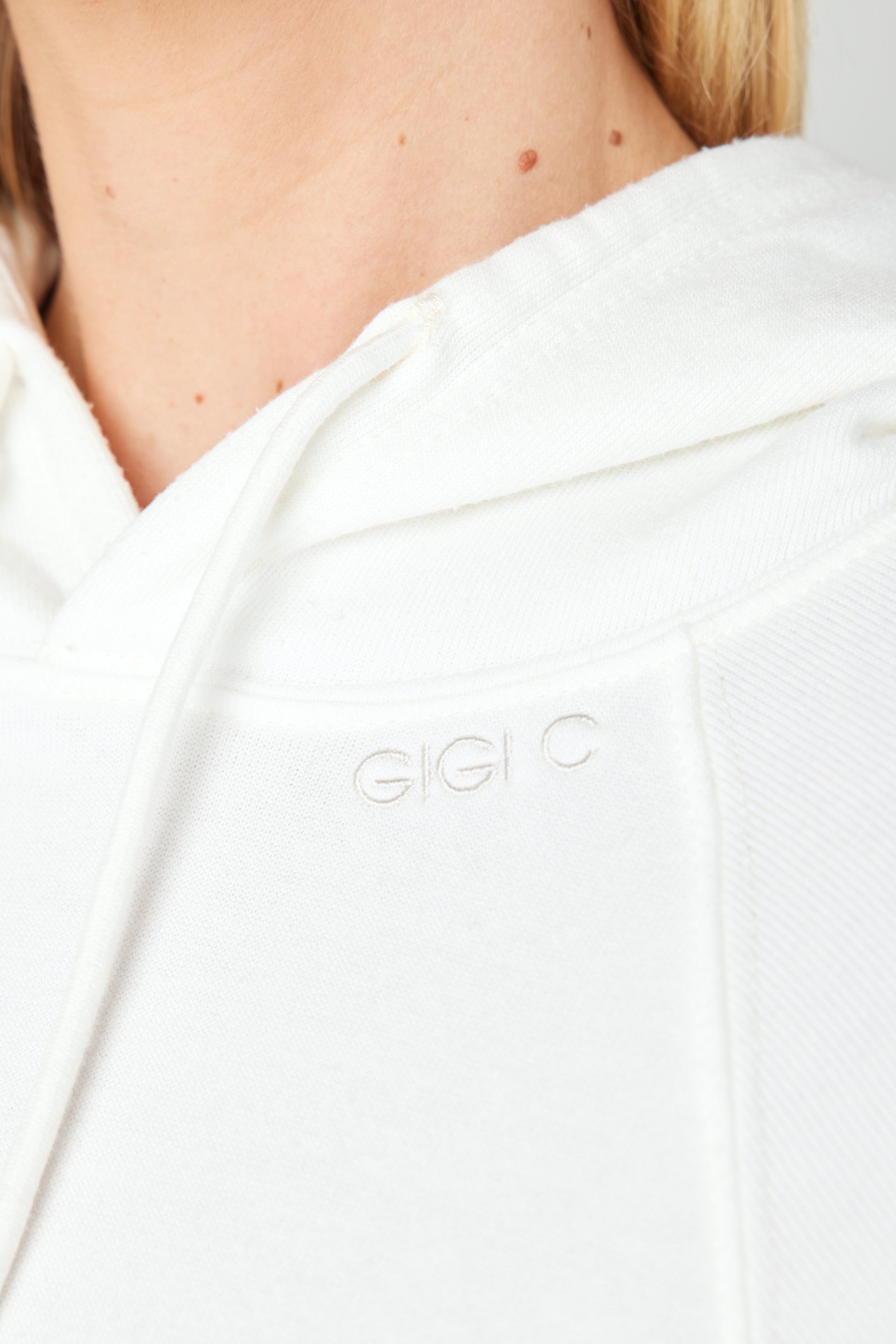 Soft White Lounge Hoodie