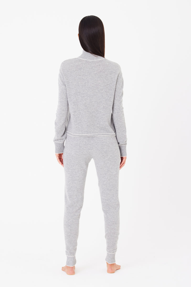 Alice Cashmere Lounge Jogger Heather Grey