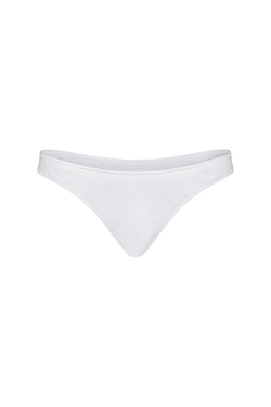 IMBERLY WHITE SCUBA BIKINI BOTTOM