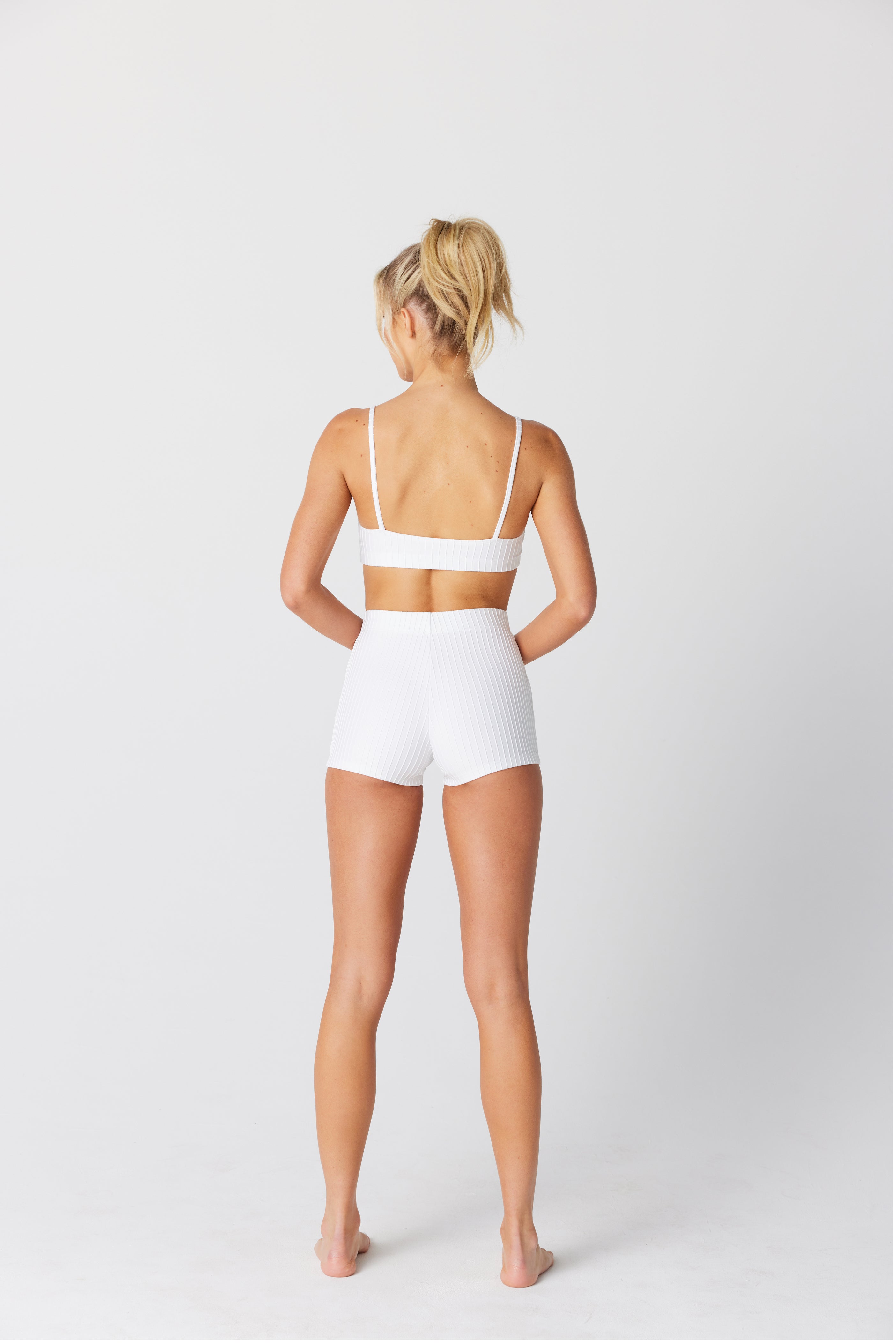 Soft White Lounge Short