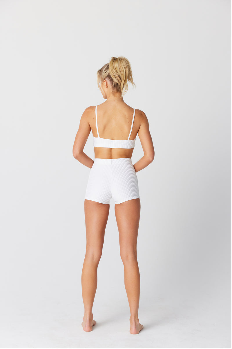 Soft White Lounge Short