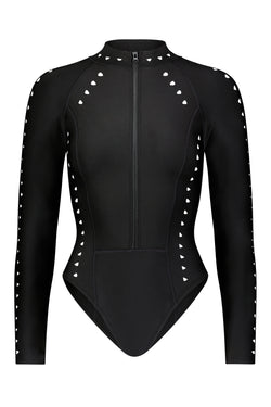 Black Long Sleeve Scuba Surfsuit